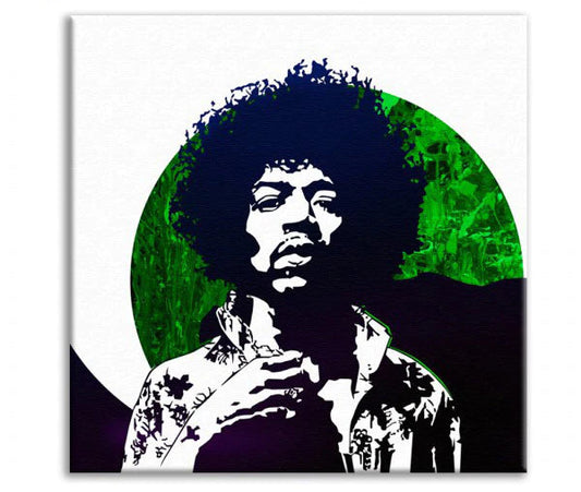 "Jimi Hendrix in Pop Art: L'Armonia Visiva di Signorbit"