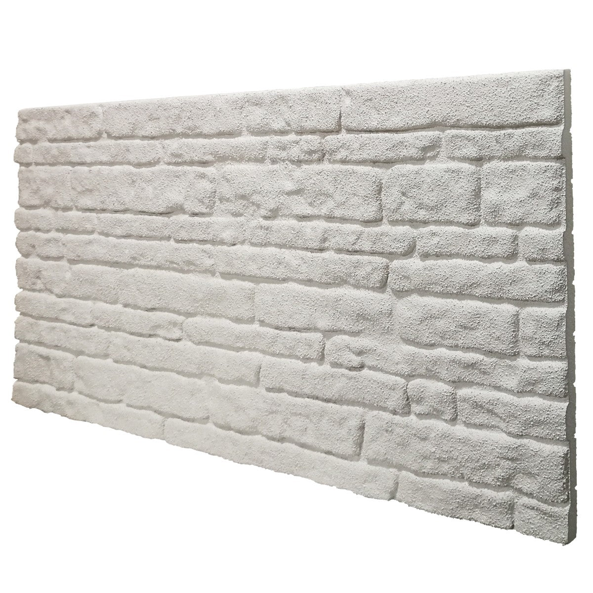 COLORADO WHITE - pannello finta pietra in EPS Resinato Misura 100x50 Cm Spessore 2 cm - PlastiWood (14553587)