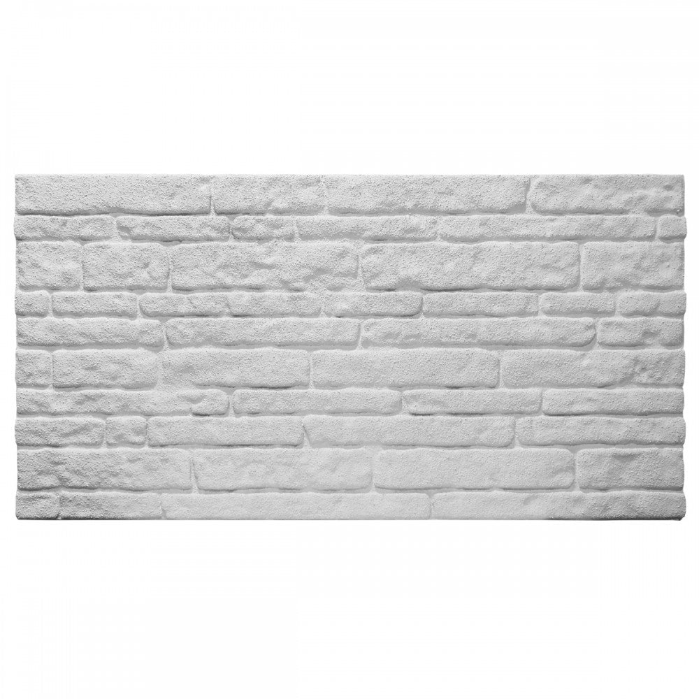 COLORADO WHITE - pannello finta pietra in EPS Resinato Misura 100x50 Cm Spessore 2 cm - PlastiWood (14553589)