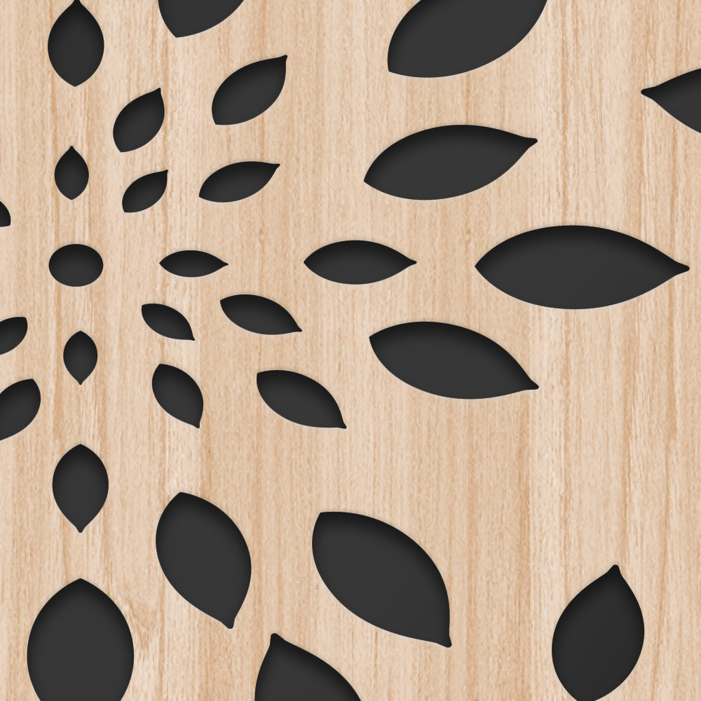 FIREWORKS - Quadro arredo LASERCUT composito Legno e PVC - PlastiWood (14554512)