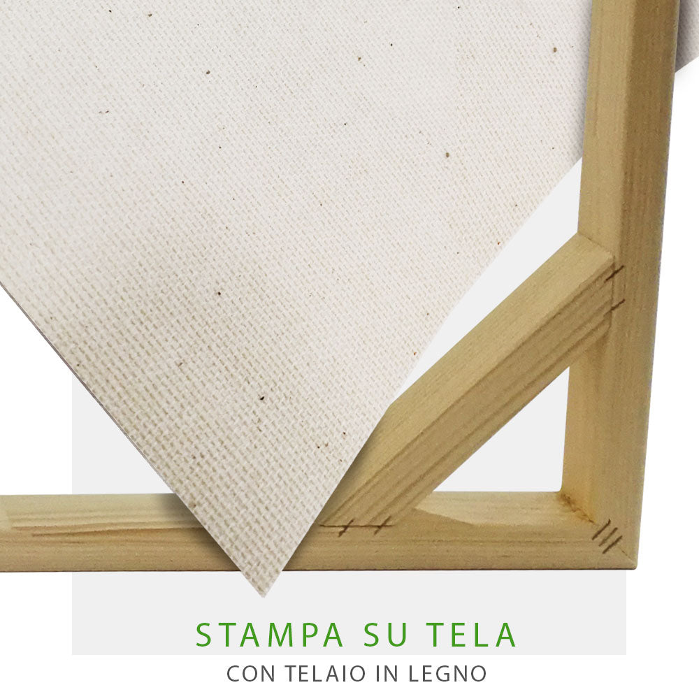 Orsetta -  Quadro Canvas Contemporaneo su telaio in legno - PlastiWood (14556405)