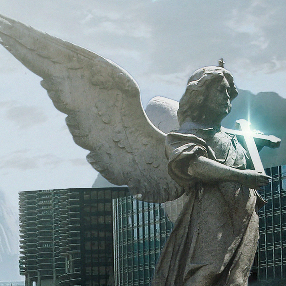 ANGEL IN THE CITY - POSTER in PVC da 3mm - PlastiWood (14552406)