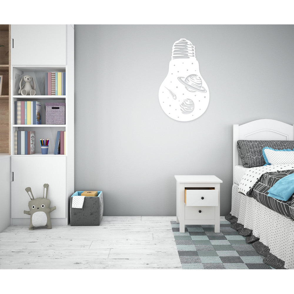 ASTROLAMP - Adesivo murale wall sticker in vinile 55x90 cm - PlastiWood (14552498)