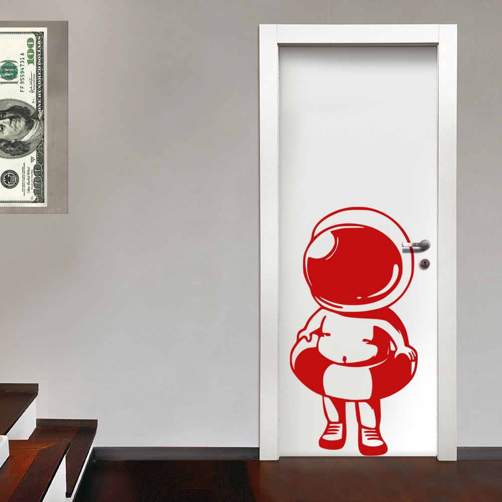 BABY ASTRONAUTA - Adesivo murale wall sticker in vinile 55x108 cm - PlastiWood (14552580)