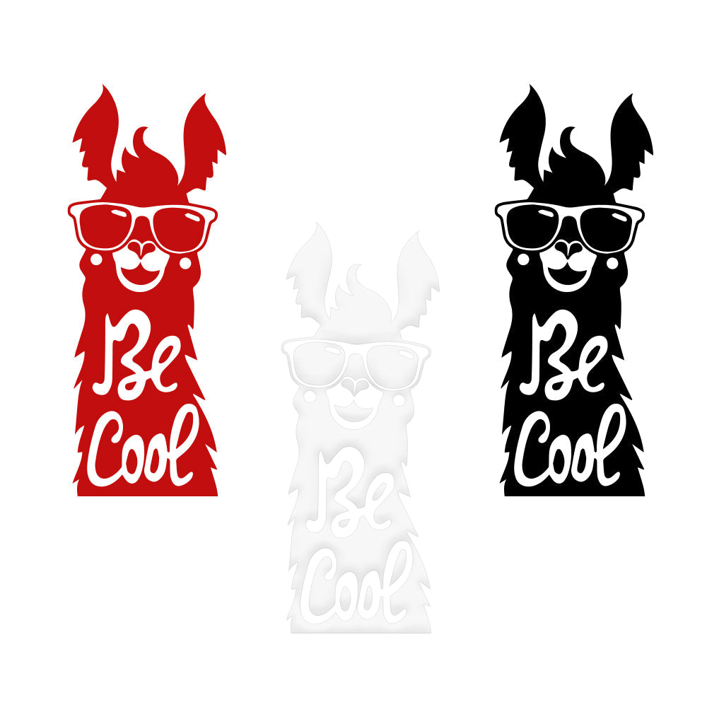 BE COOL - Adesivo murale wall sticker in vinile 55x145 cm - PlastiWood (14552736)