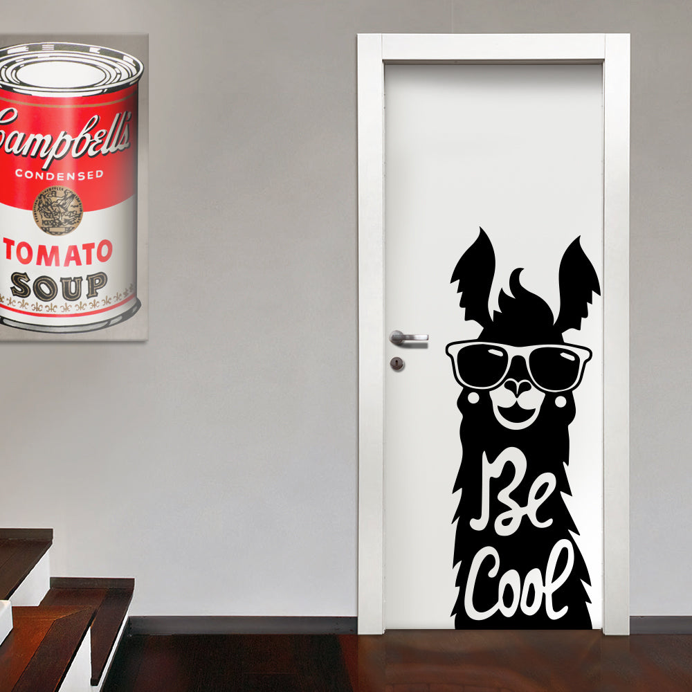 BE COOL - Adesivo murale wall sticker in vinile 55x145 cm - PlastiWood (14552737)