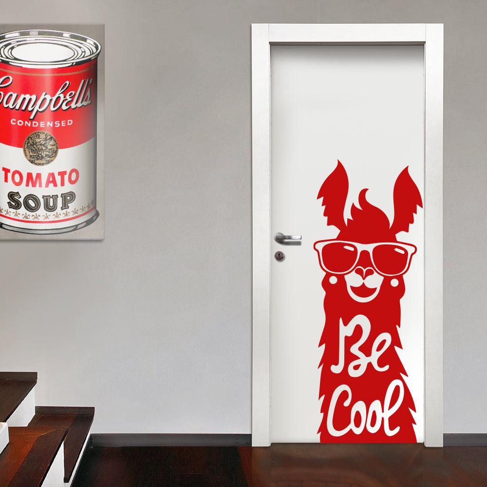 BE COOL - Adesivo murale wall sticker in vinile 55x145 cm - PlastiWood (14552738)