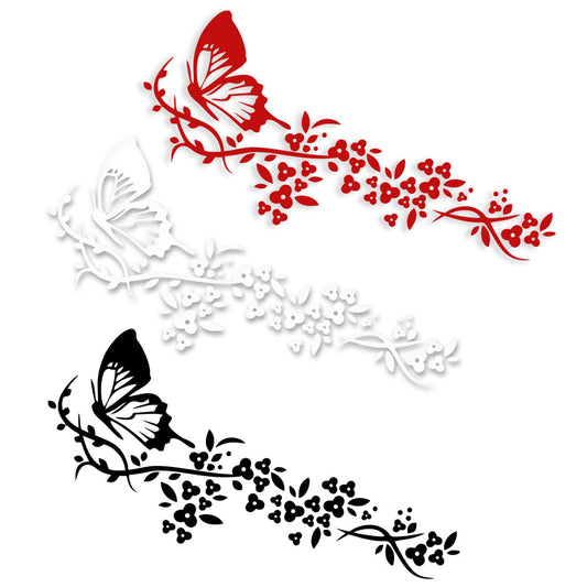 BUTTERFLY - Adesivo murale wall sticker in vinile 55x135 cm - PlastiWood (14553090)