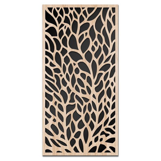 CODIUM - Quadro arredo LASERCUT composito Legno e PVC - PlastiWood (14553519)