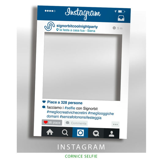 Cornice selfie Instagram - PlastiWood