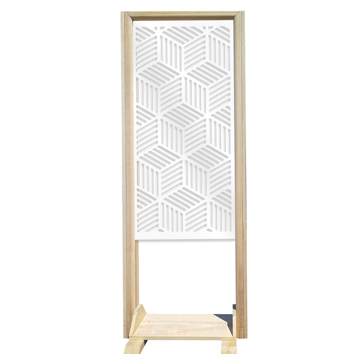 CUBIC - Separè¨ - Paravento modulabile - 70x190cm - in Legno e PVC - PlastiWood (14553814)