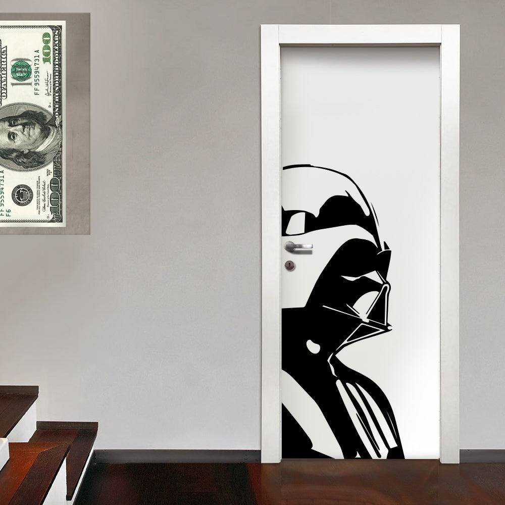 DARTH VADER - Adesivo murale wall sticker in vinile 55x130 cm - PlastiWood (14553975)