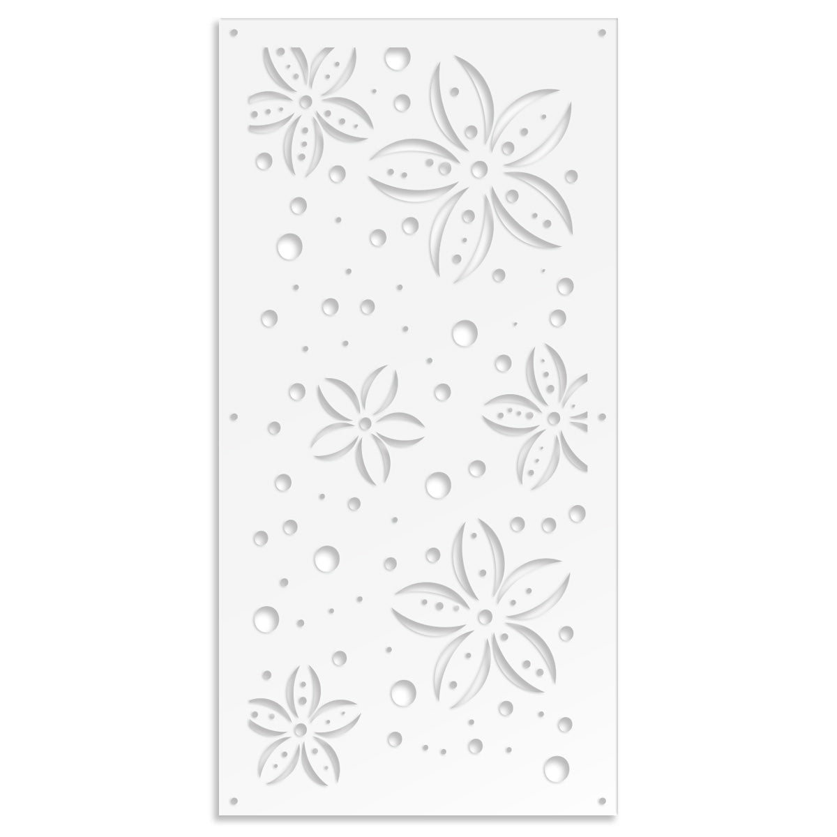 FLOWERS - Pannello in PVC traforato - Parasole - PlastiWood (14554593)