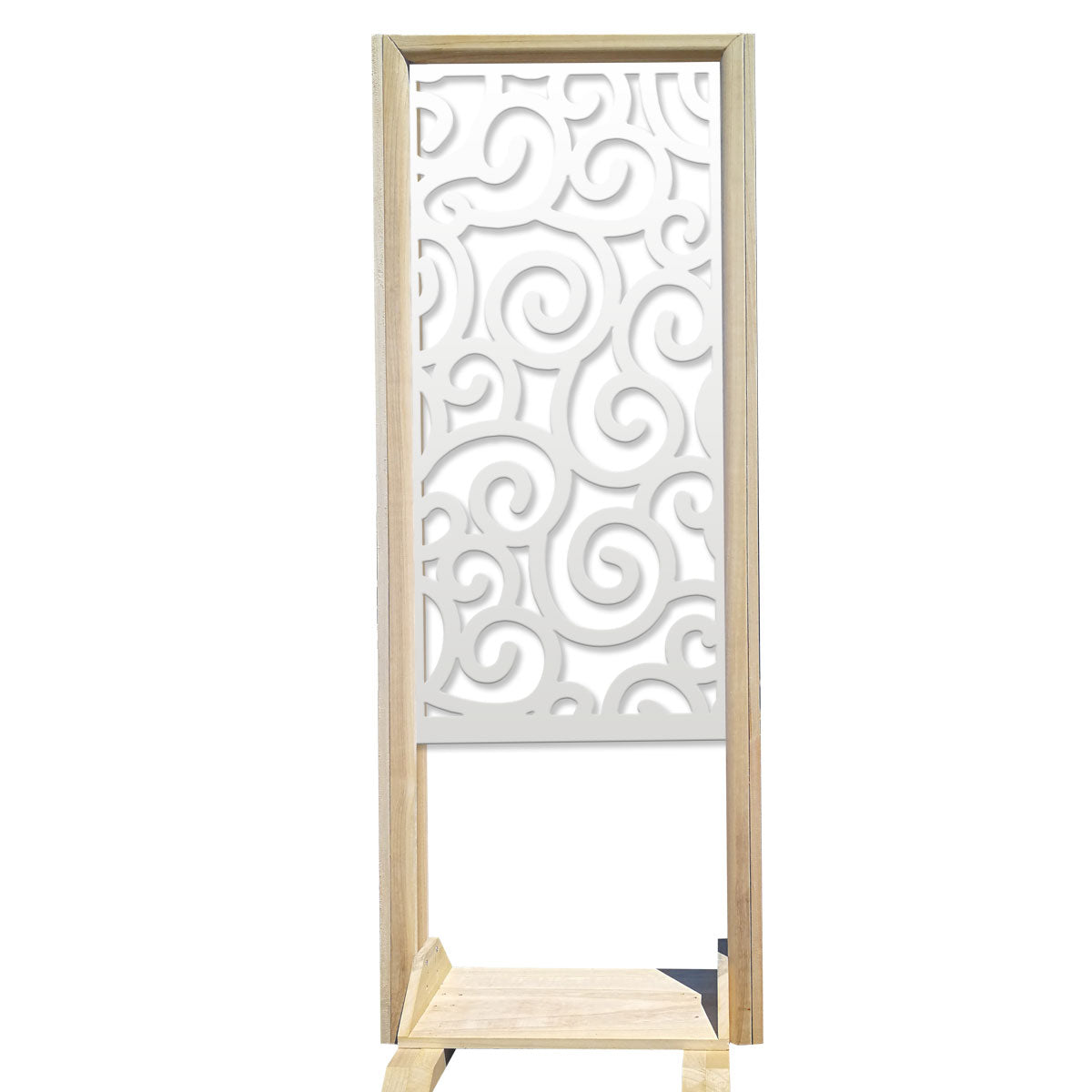 GHIRIGORI - Separè  - Paravento modulabile - 70x190cm - in Legno e PVC - PlastiWood (14554786)