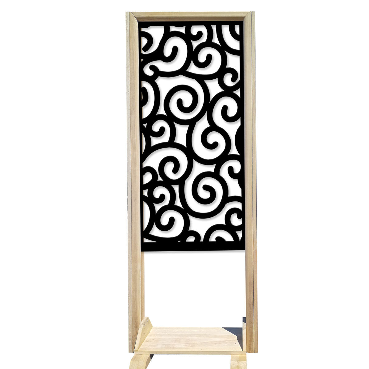 GHIRIGORI - Separè  - Paravento modulabile - 70x190cm - in Legno e PVC - PlastiWood (14554787)