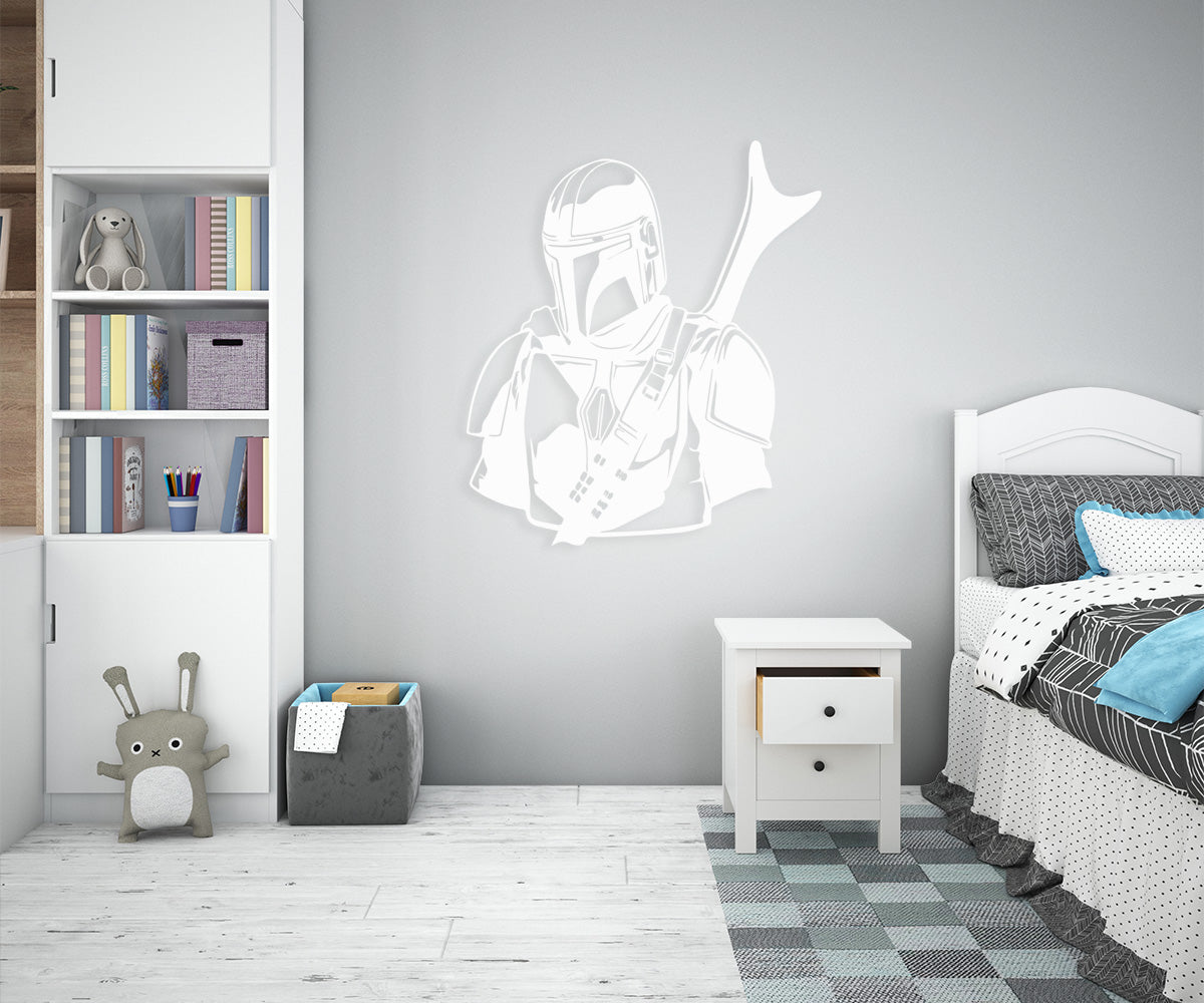 GUERRE STELLARI - Adesivo murale wall sticker in vinile 55x65 cm - PlastiWood (14554911)