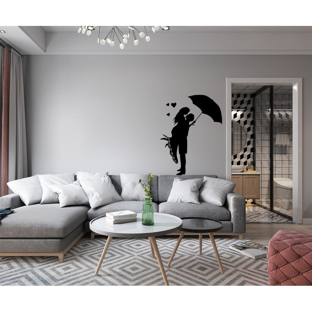 L'AMOUR - Adesivo murale wall sticker in vinile 55x80 cm - PlastiWood (14555367)