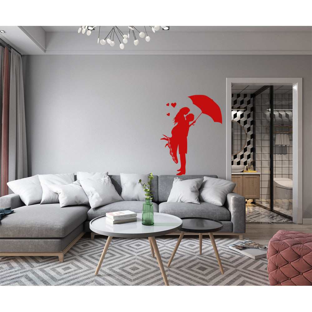 L'AMOUR - Adesivo murale wall sticker in vinile 55x80 cm - PlastiWood (14555368)