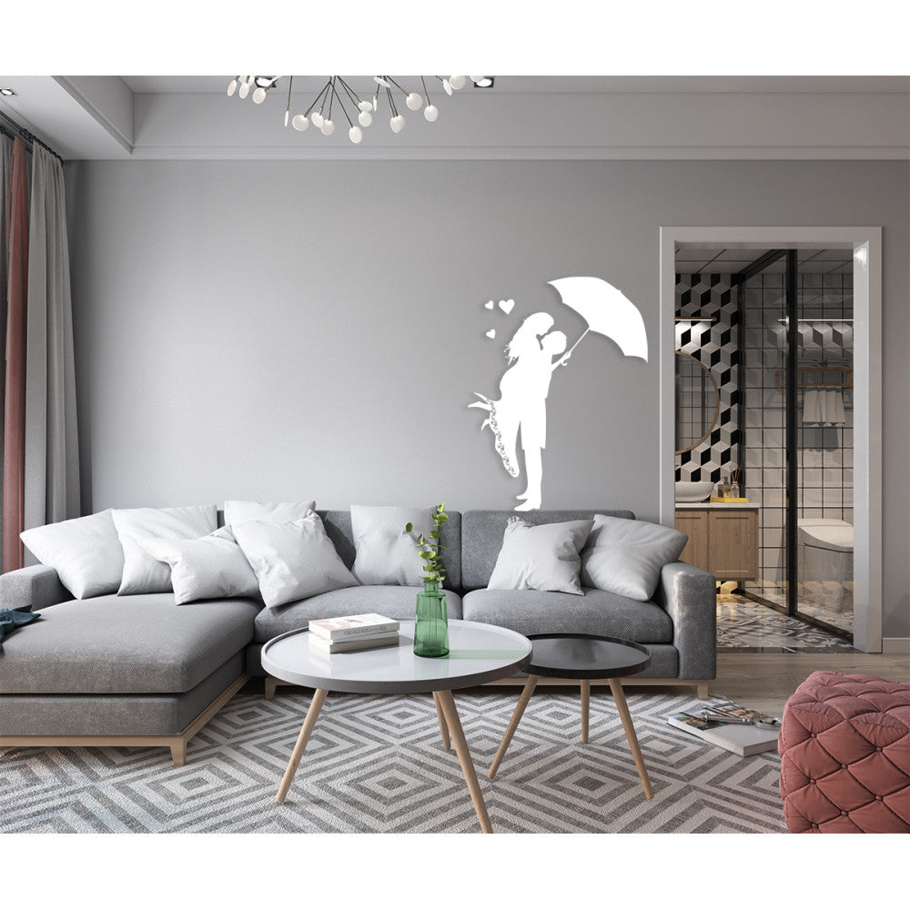 L'AMOUR - Adesivo murale wall sticker in vinile 55x80 cm - PlastiWood (14555369)