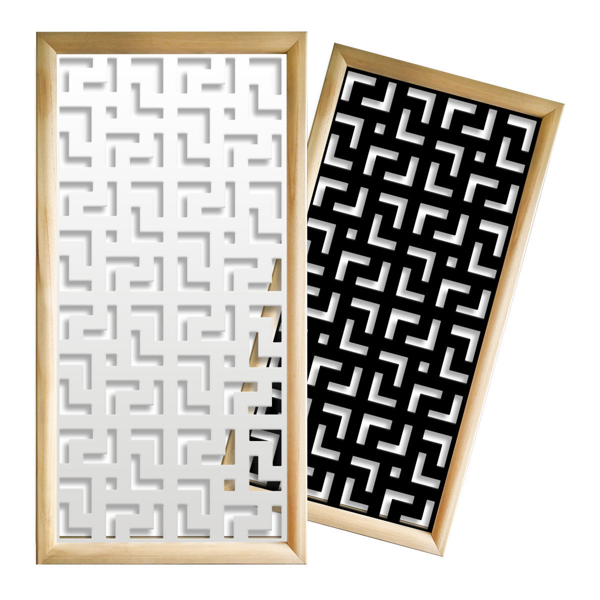 LABYRINTH L - Moduli Decorativi in Legno e PVC - PlastiWood (14555439)