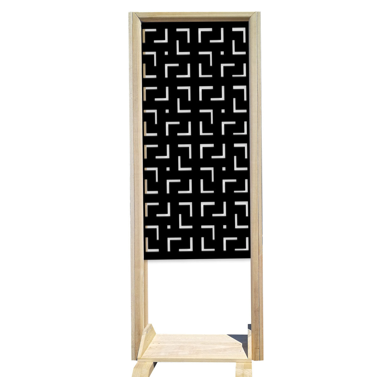 LABYRINTH M - Separè - Paravento modulabile - 70x190cm - in Legno e PVC - PlastiWood (14555472)