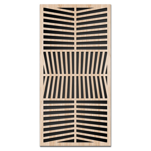 LINES - Quadro arredo LASERCUT composito Legno e PVC - PlastiWood (14555652)