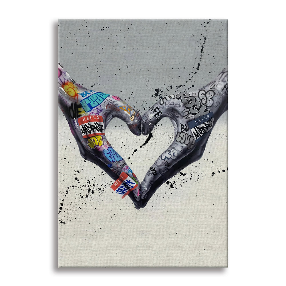 MyHeart4You -  Quadro Canvas Contemporaneo su telaio in legno - PlastiWood (14556173)