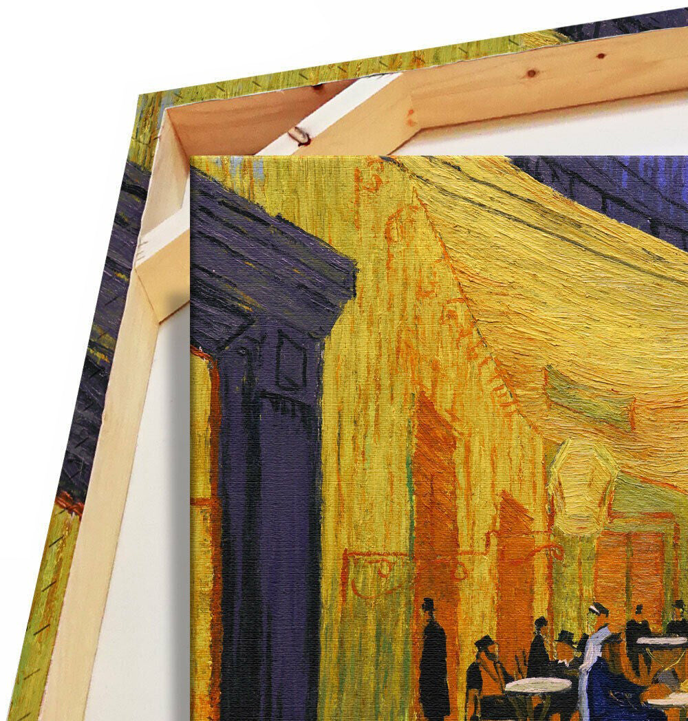 Quadro Canvas su telaio in legno Night Cafee - Van Gogh - PlastiWood (14557018)