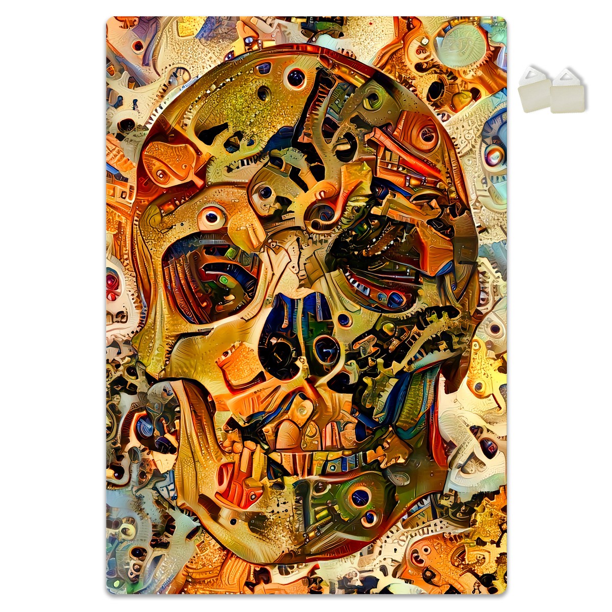 ROBOSKULL - POSTER in PVC da 3mm - PlastiWood (14557283)