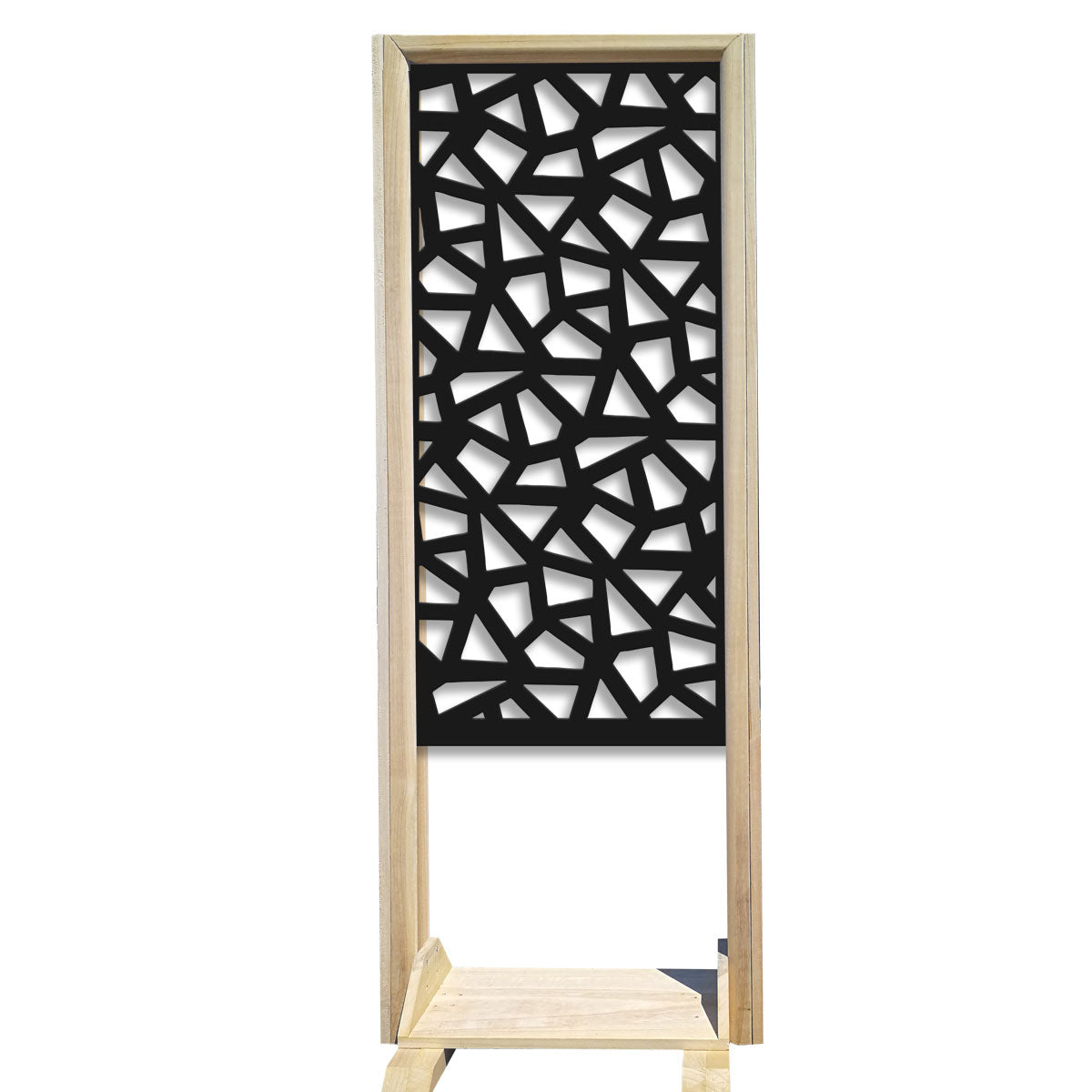 SEGMENTI - Separè - Paravento modulabile - 70x190cm - in Legno e PVC - PlastiWood (14557609)