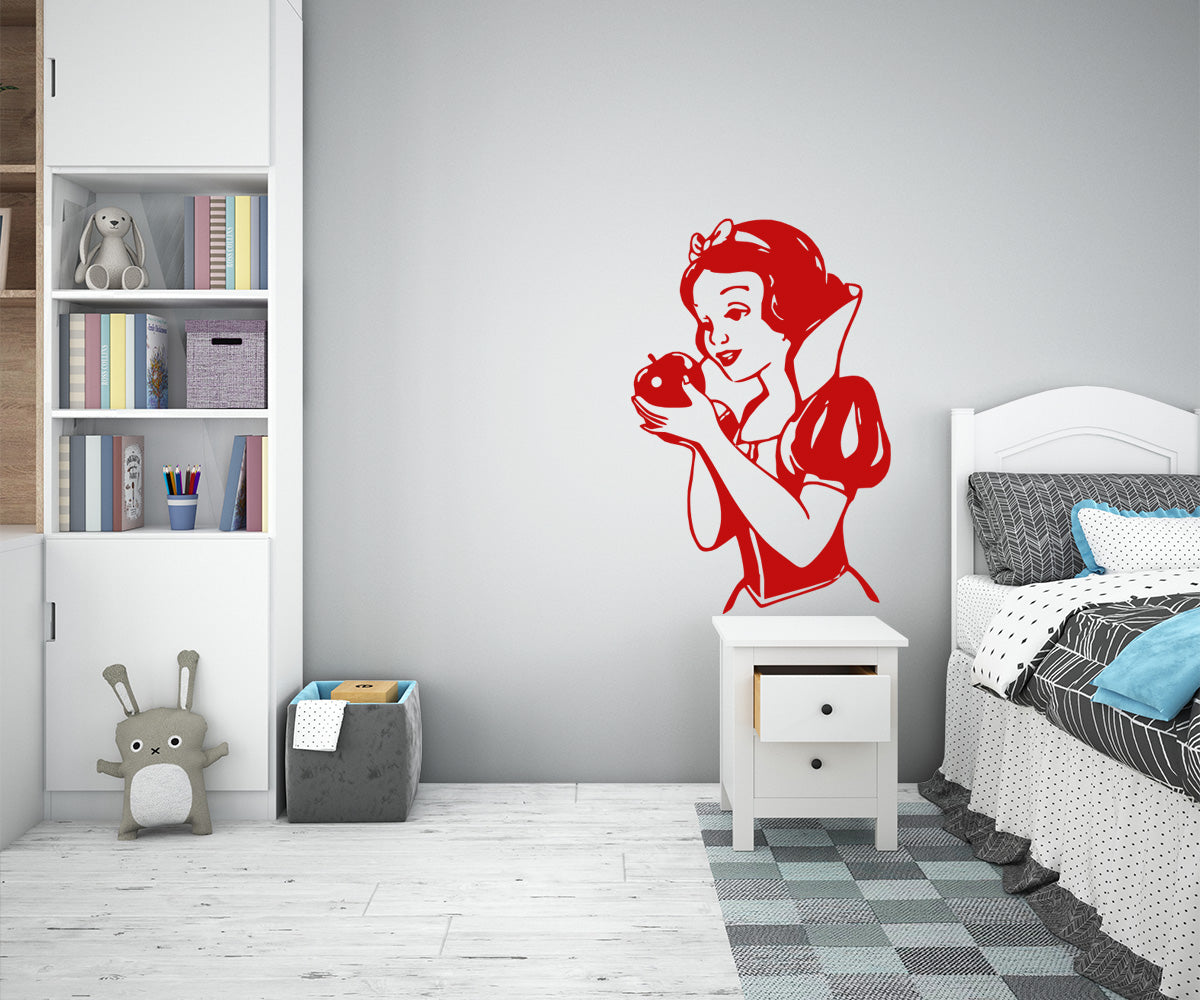 SNOW WHITE - Adesivo murale wall sticker in vinile 55x85 cm - PlastiWood (14557781)