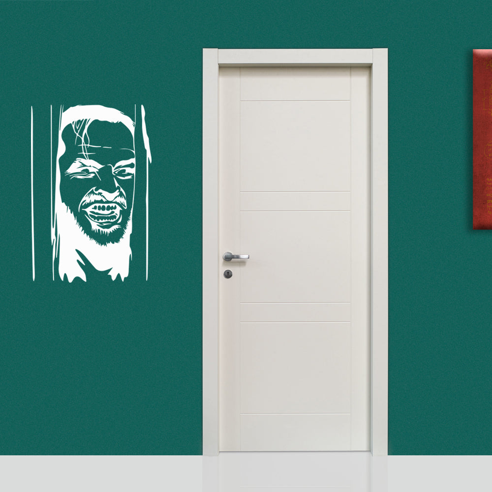 THE SHINING DOOR - Adesivo murale wall sticker in vinile 55x80 cm - PlastiWood (14558374)