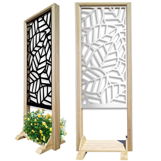 TROPICA - Separè  - Paravento modulabile - 70x190cm - in Legno e PVC - PlastiWood (14558514)