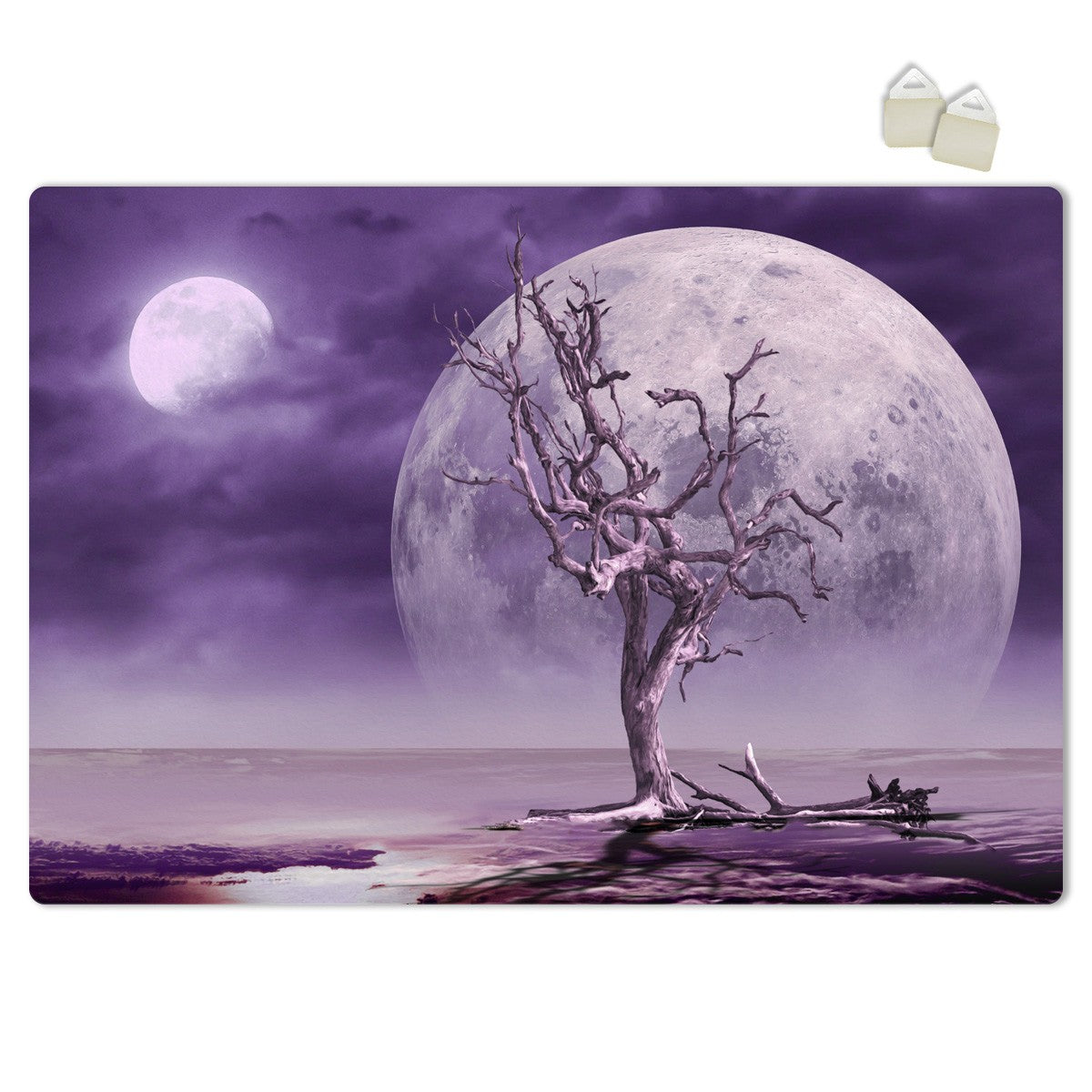 TWIN MOONS - POSTER in PVC da 3mm - PlastiWood (14558534)