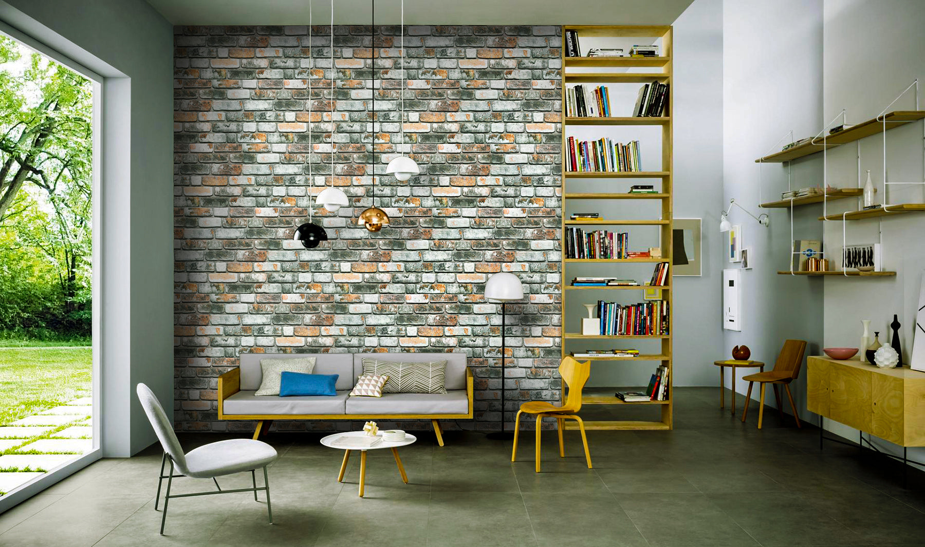 URBAN BRICK pannello finto mattone In EPS Resinato Misura 100x50 Cm Spessore 2 Cm - PlastiWood (14558625)