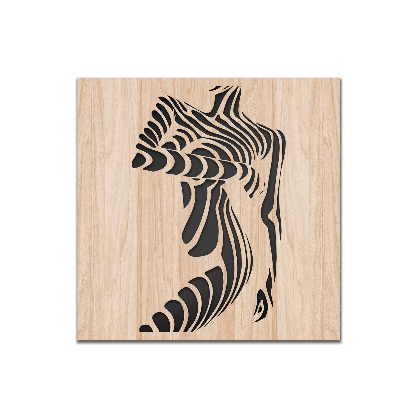 WOMAN NUDE- Quadro arredo LASERCUT composito Legno e PVC - PlastiWood (14558889)